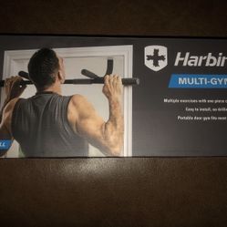 Harbinger 16140 Multi-Gym Sport Pull-Up Chin-Up Bar Home Fitness Door Frame