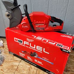 Milwaukee M18 FUEL ONE-KEY 18V Lithium-Ion Brushless Cordless 9 in. Cut Off Saw (Tool-Only)
