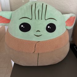Jumbo Baby Yoda Squishmallow 