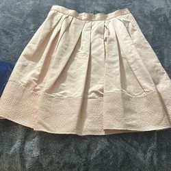 Satin skirt