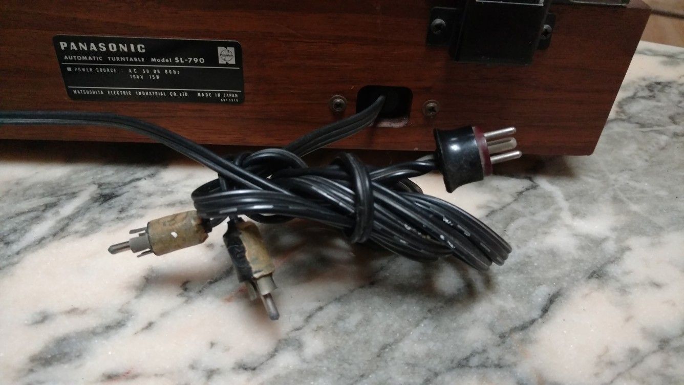 Vintage Panasonic turntable