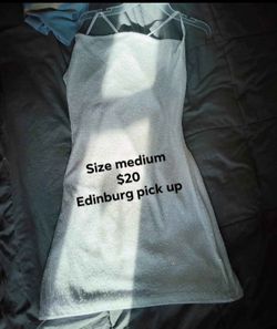 White dress medium $20 Edinburg (bought at JC Penny)