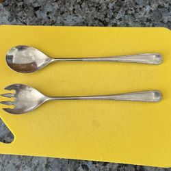 Salad Spoon and Fork