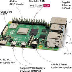 Rasberry Pi 4B 4GB BRAND NEW Lot x5