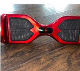 Red used hoverboard