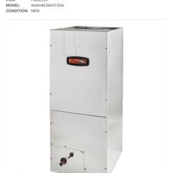 Brand New Electric Furnace + 3 Ton Coil – Complete HVAC Unit