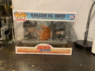 Funko Naruto Shippuden POP Moment Kakashi VS Obito Vinyl Figure Set NEW