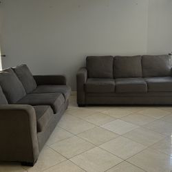 3 seats- sofas ( 2 pieces)