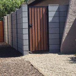 Block Fence, Gates, Grills & Curbing