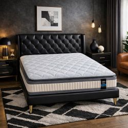 King Size 12” Hybrid Mattress – Foam & Pocket Coil Support