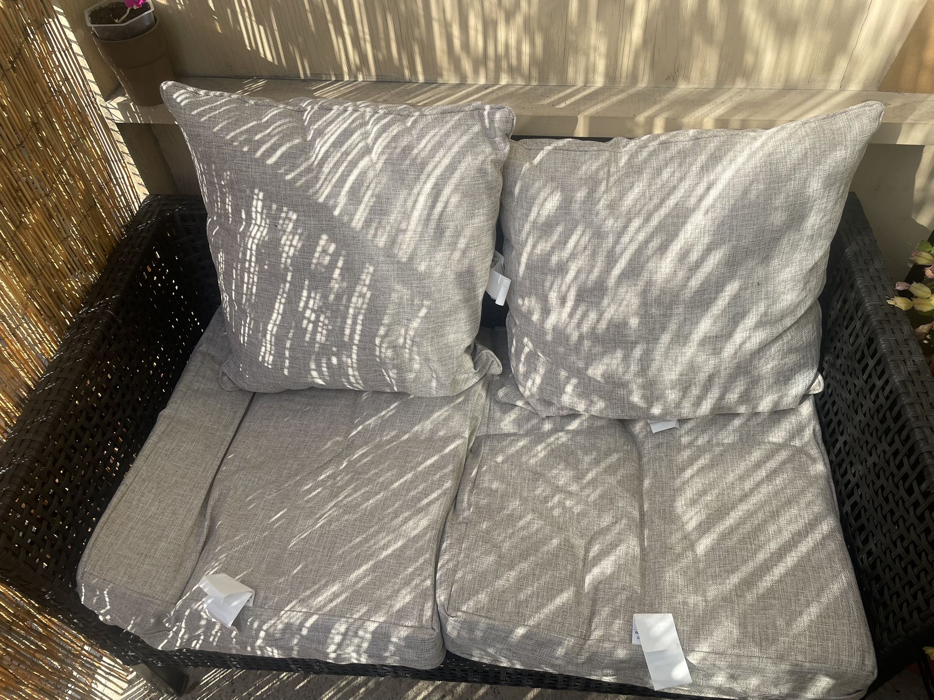 3 Set Pice With Table Outside Net Chairs