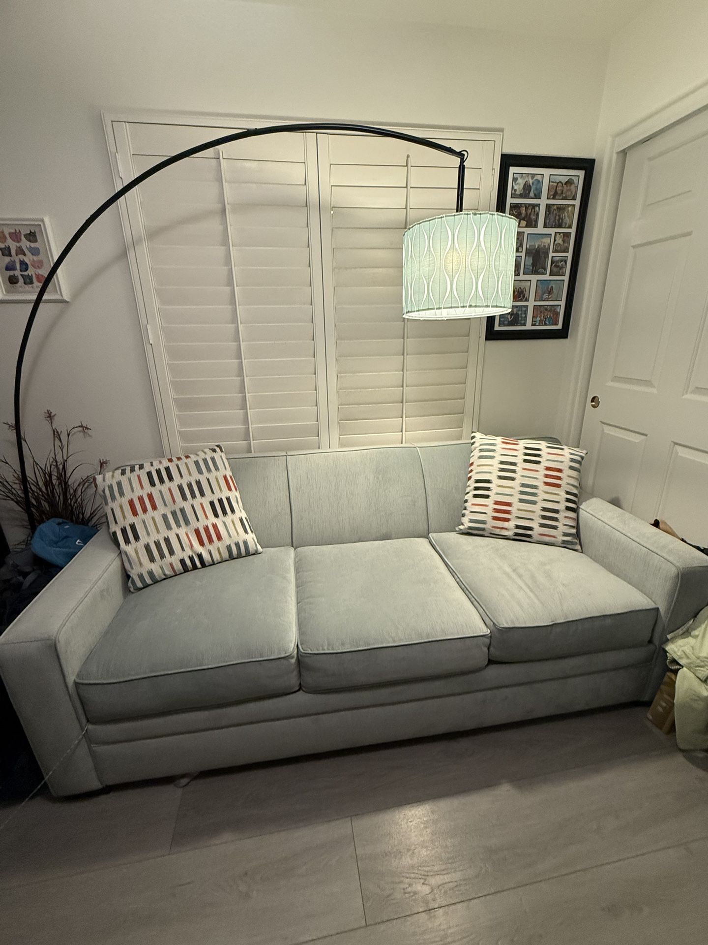 Couch With Murphy Bed And Pillows