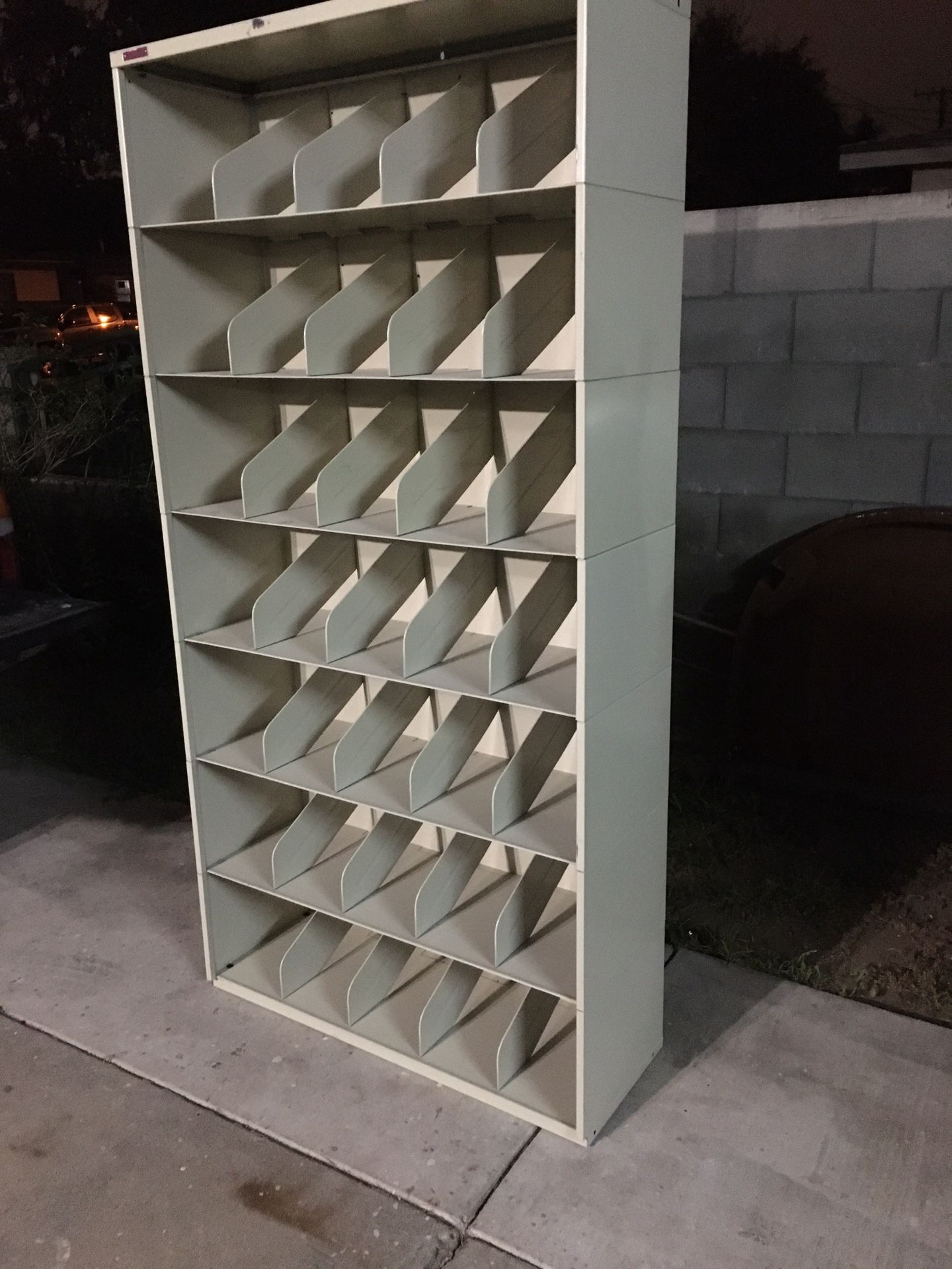 File Shelves Excellent Condition like new