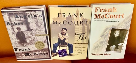 ANGELA’S ASHES, TIS + TEACHER MAN, FRANK MCCOURT (67% OFF SALE)