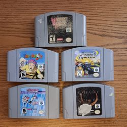 Bundle Of Nintendo 64 Games