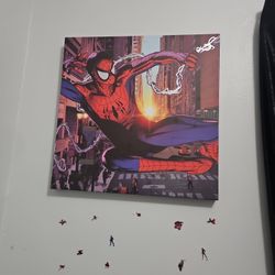 Spider man Frame For Wall