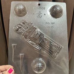 Golf Chocolate Mold 