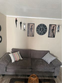 Sofa set gray brand new