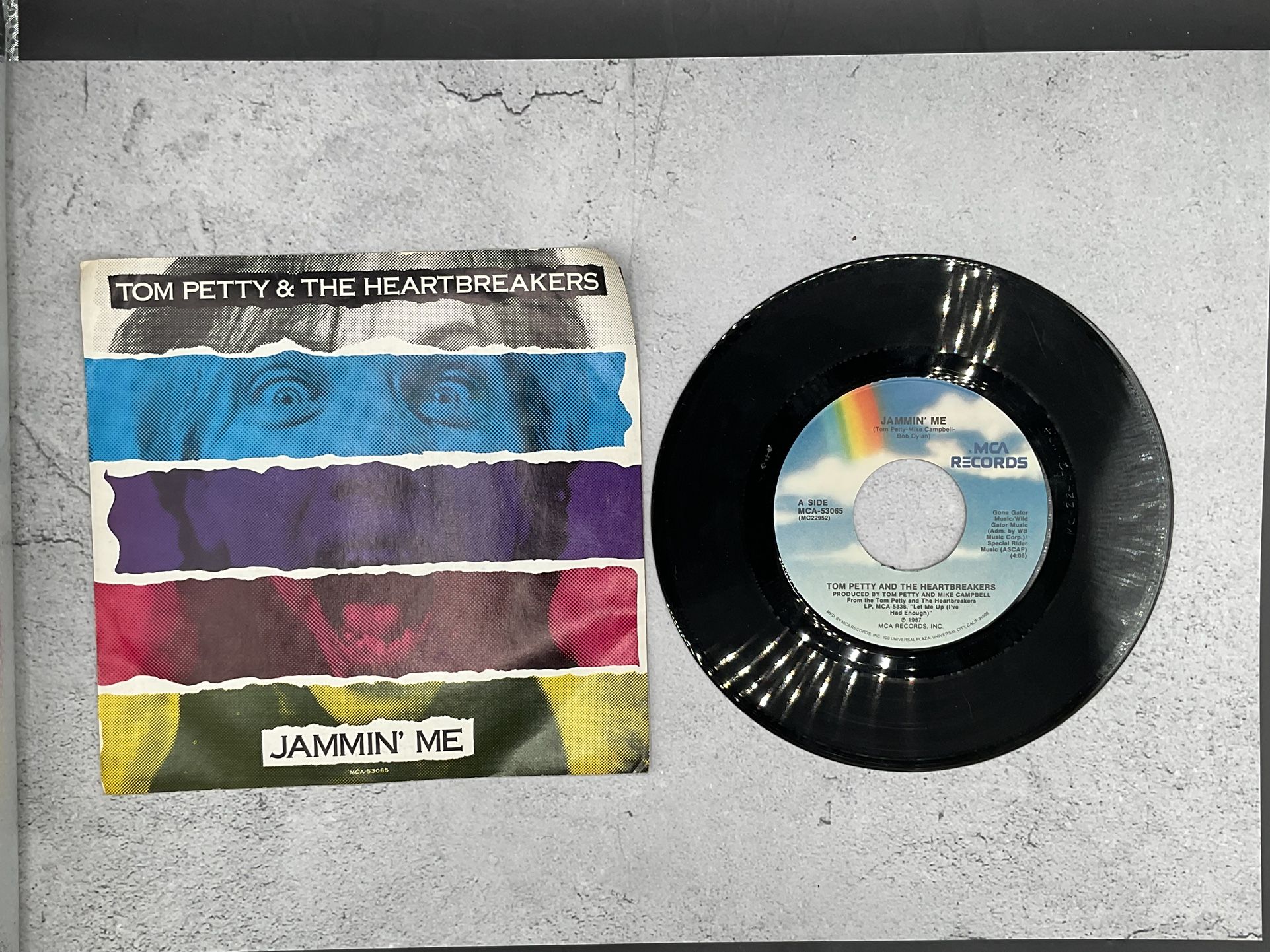 Tom Petty And The Heartbreakers “Jammin’ Me” 45 Vinyl Record