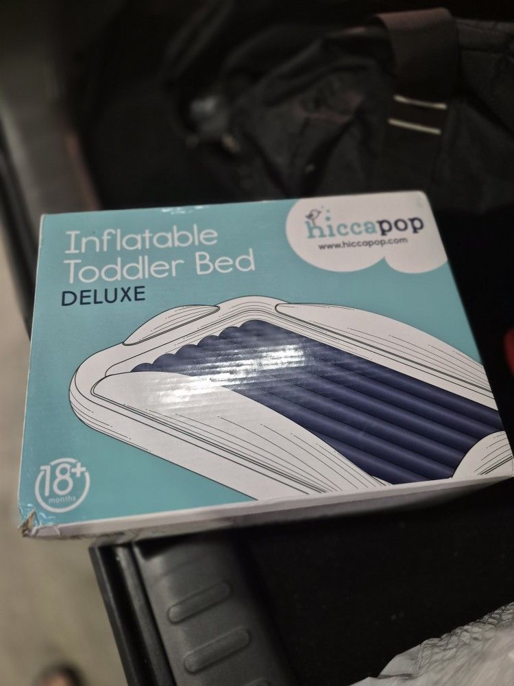 Hiccapop Inflatable Toddler Bed Brand New