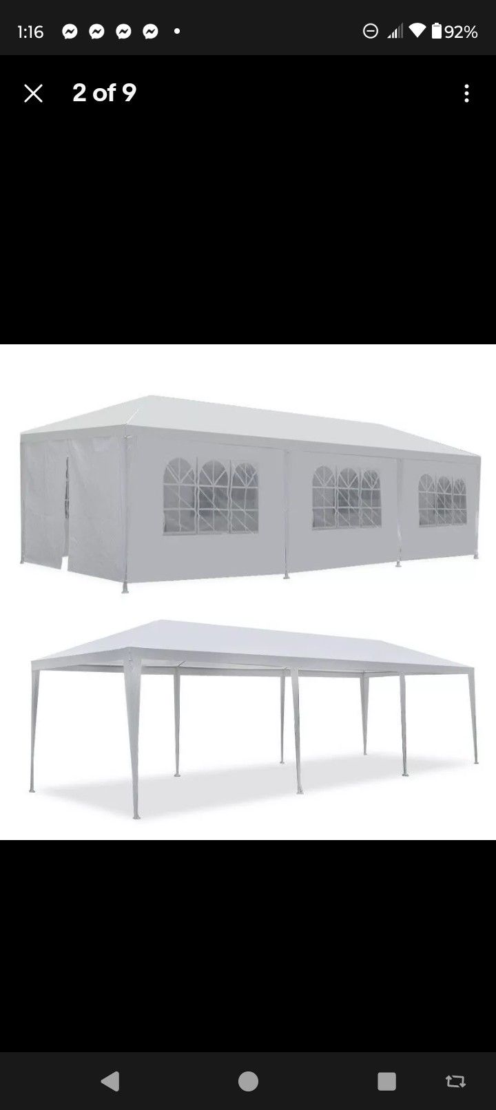 10x 30 Party Tent New