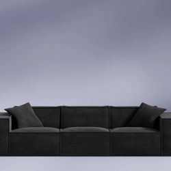Rove Concepts  M1 Collection-Carbon Black (Armless Sofa Seat, Left Arm Sofa Seat, Right Arm Sofa Seat)