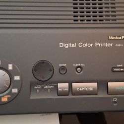 RARE SONY MAVICA DIGITAL COLOR PRINTER
