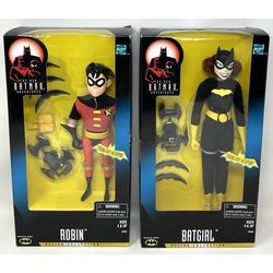 1998 Hasbro The New Batman 12" Robin & Batgirl Figures - NIB