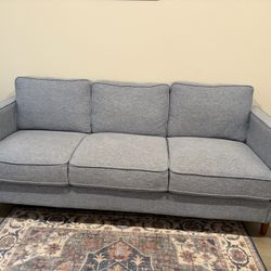Light blue grey 3 Seater Sofa For A Best Deal
