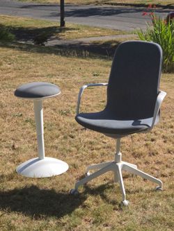 Desk chair and stool