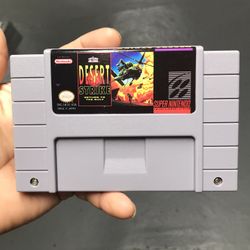 Desert Strike  “return To The Gulf” For Super Nintendo