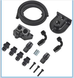 Oil Filter Relocation Kit for Ford Mustang GT F150 5.0/5.2L 2011-23