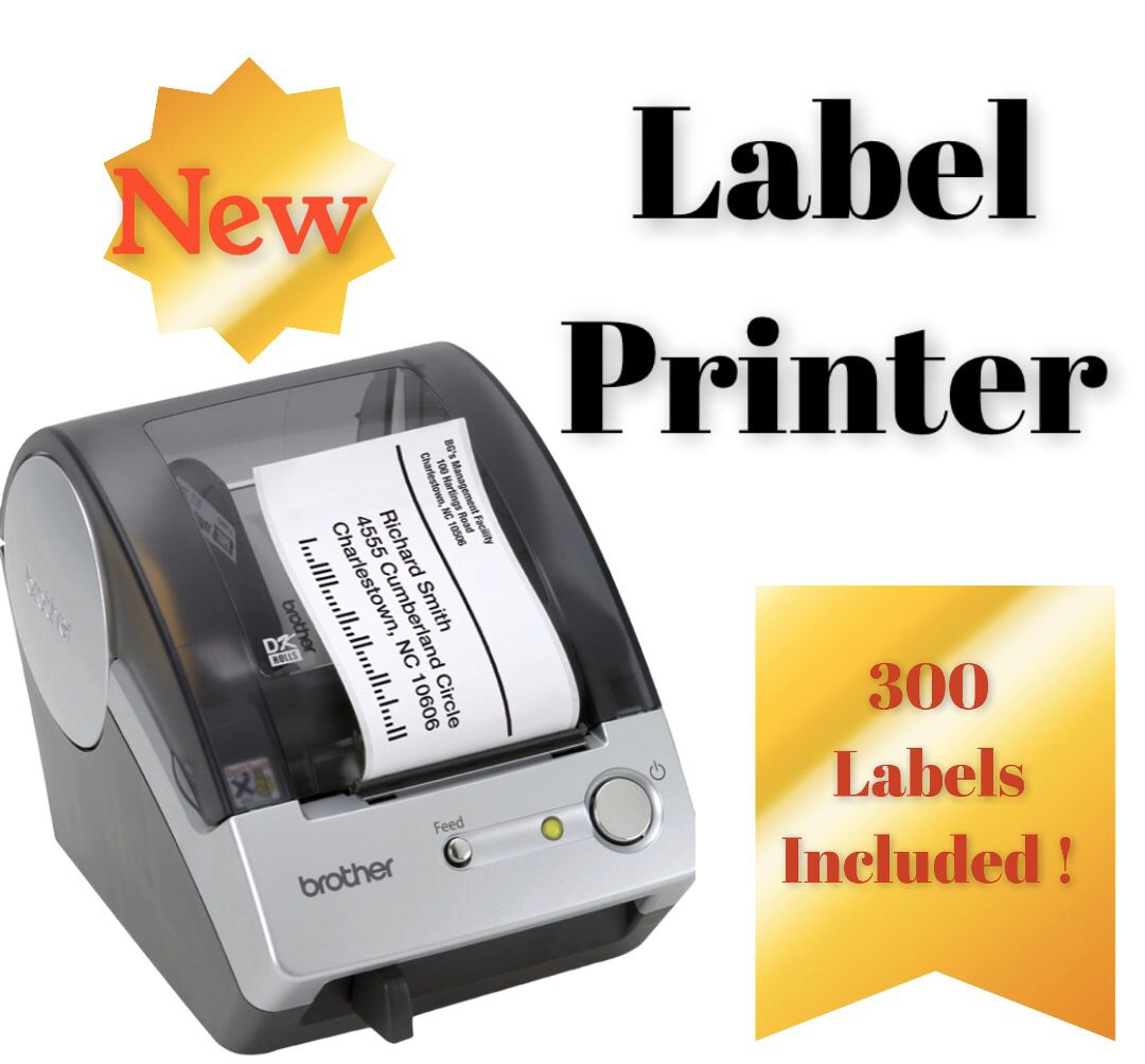 New Label Laser Printer Brother QL-500