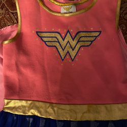 Wonder Woman Costume With Cape