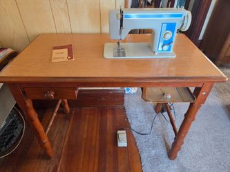 This is a vintage Brother Charger 491 (also marketed under the "Project 181" series line) straight and zig-zag sewing machine. These heavy-duty, all-m