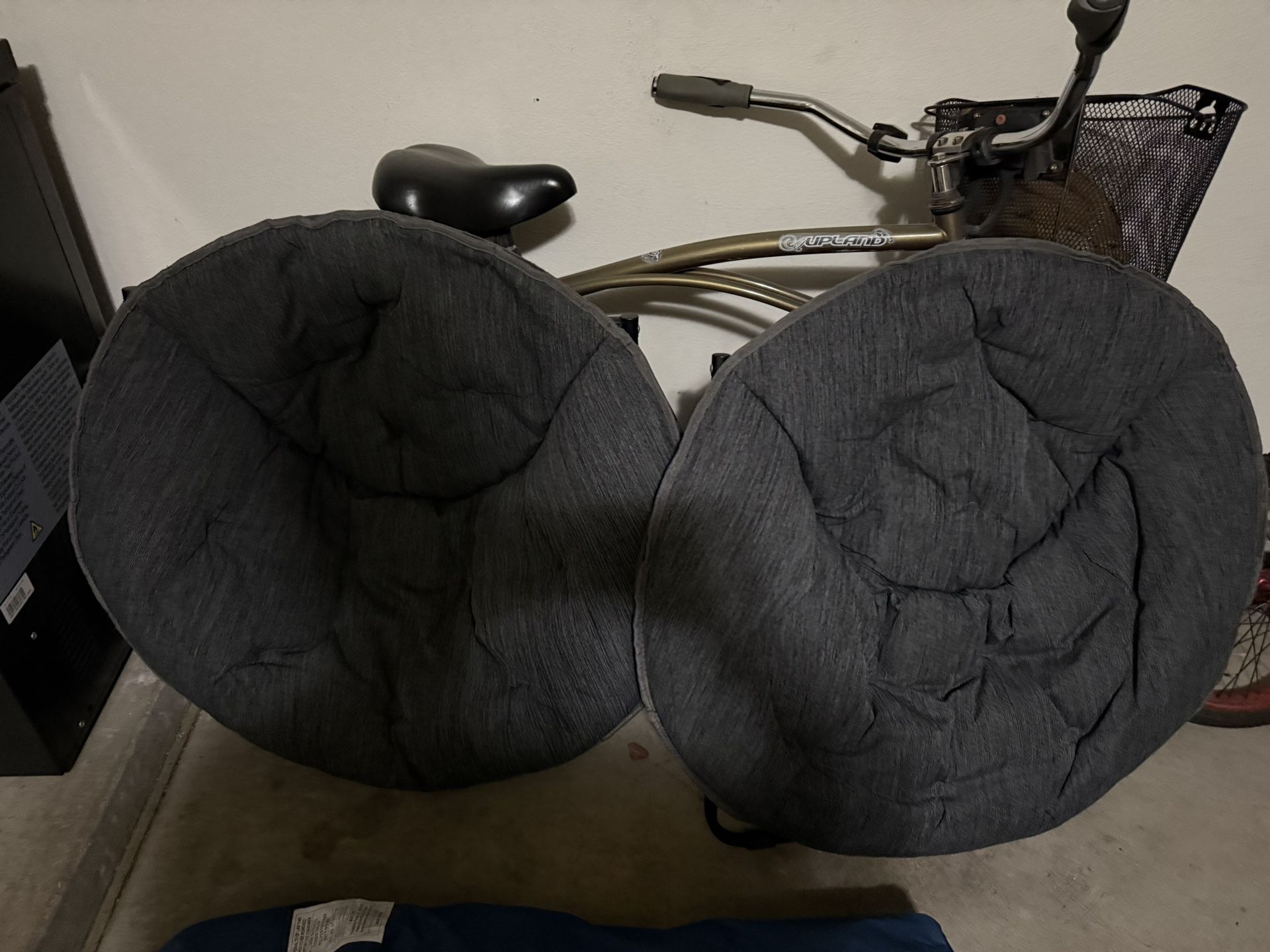 2 Saucer Chairs