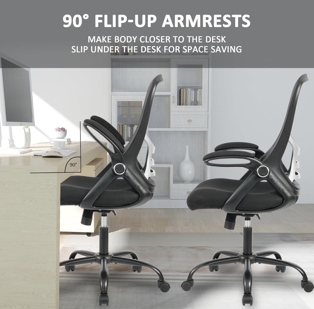 Hylone Office Desk Chair Ergonomic, Breathable mesh