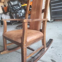 Solid Wood Rocking Chair.