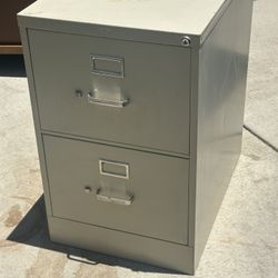2 Drawer File Cabinet