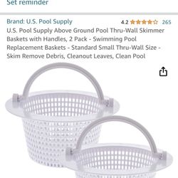 Spa/pool Basket New 