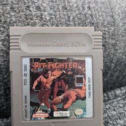 Nintendo Gameboy Pit Fighter