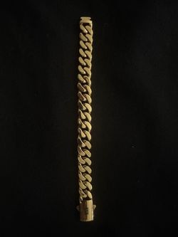 14k gold plated bracelet