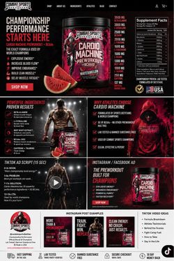 Pre workout $30
