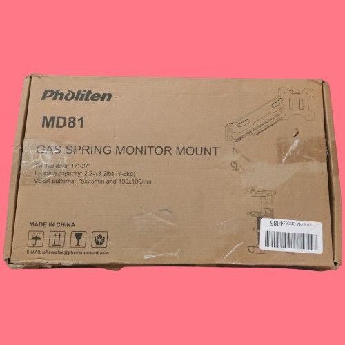 Pholiten Gas Spring Monitor Mount