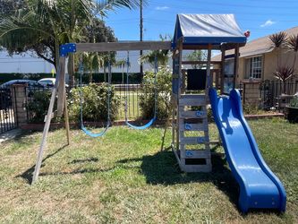 Blue Children’s playground