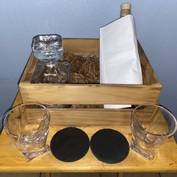 Unopened W.key Bottle, Cups, Jar.