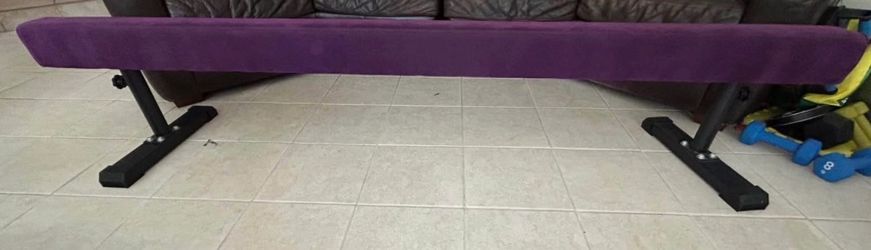Gymnastics Balance beam