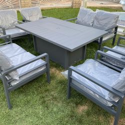 Brand New Patio Set Aluminum Frame 