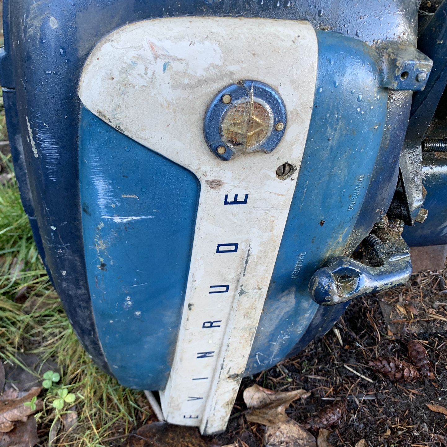 1958 Evinrude Kicker motor