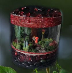Enclosed Romantic Garden